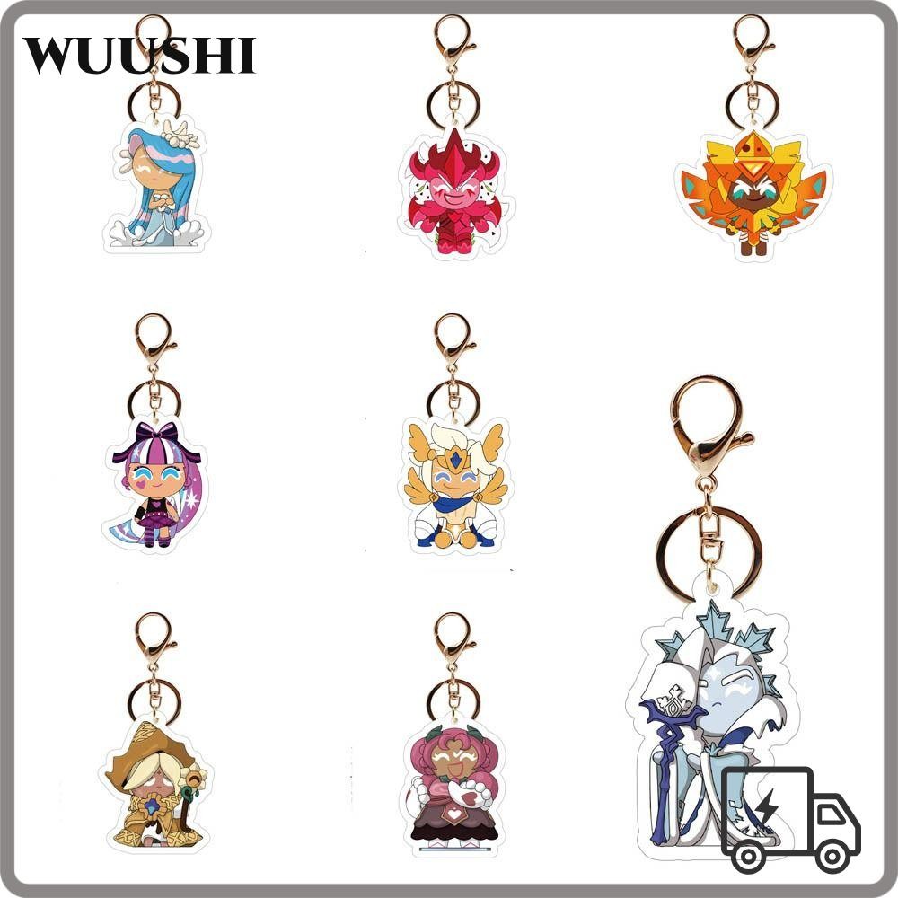 พวงกุญแจฟิกเกอร์คุกกี้ วูชิ, คุกกี้นมเงา Mystic Flour Cookie Run Kingdom พวงกุญแจ, การ์ตูนอะคริลิคน่