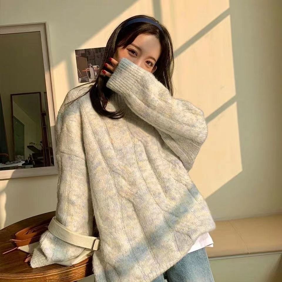 BRIGIXSHOP VINTAGE SWETER BASIC KOREAN KNITTED CARDIGAN KOREAN SWEATHER ผู้หญิง SWETER PREMIUM KNITT