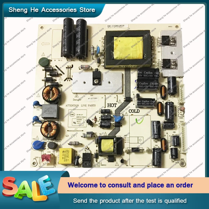 สําหรับ TCL LE32D99 Power Board K-75L1 4700-2K75L1-A4135D01 465-01A3-B2201G