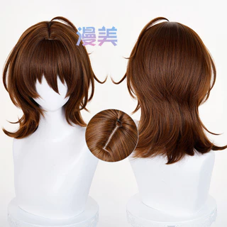 【Manmei】Umamusume: Pretty Derby Agnes Tachyon Cosplay Wig 43cm Long Heat-Resistant Synthetic Hair