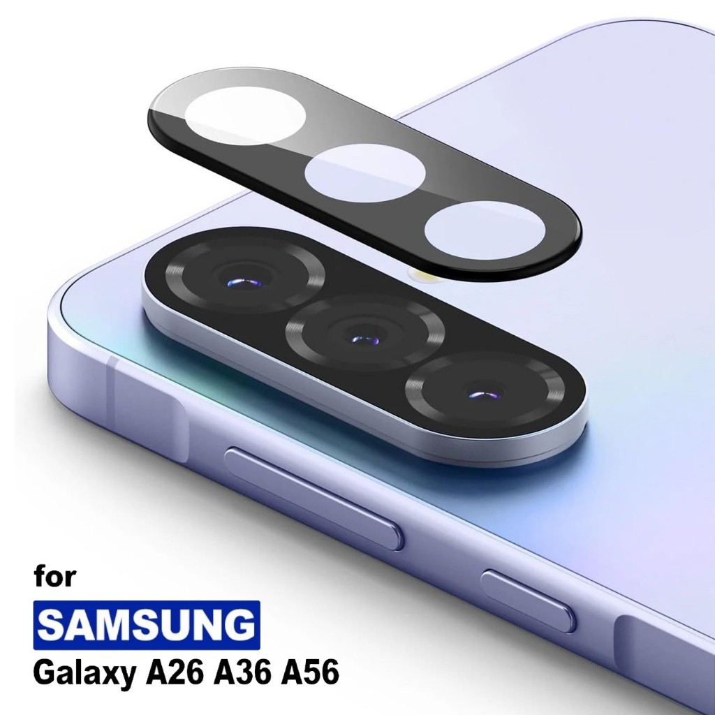 กระจกกันรอยกล้อง Samsung A56 5G / A36 5G / A26 5G กันรอยเลนส์กล้อง Samsung A56 / A36 / A26 ฟิล์มกล้อ