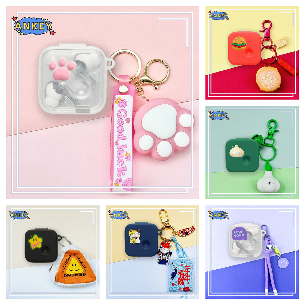 Case for Nothing Ear 3 (2025) Protective silicone Pink Cat Claw pendant Covers Nothing Ear 3 / 2 / (