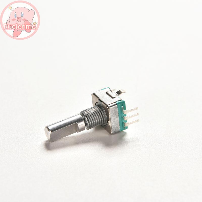 ถูกต้อง 1PCS Rotary encoder พร้อมสวิตช์ EC11 เสียงดิจิตอล potentiometer handle 20 มม.TH