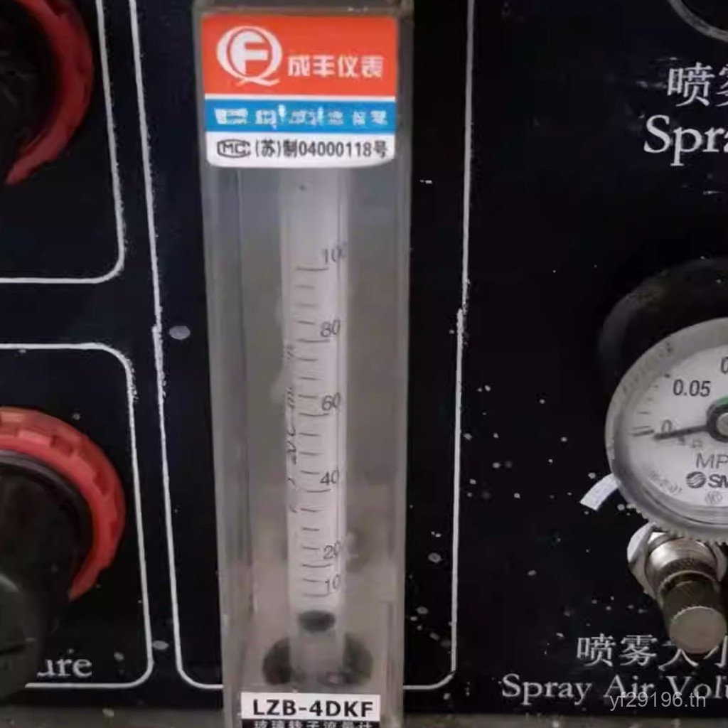 Changzhou LZB-4DF Flow Meter Flow Meter สเปรย์ Bofeng เครื่องเชื่อมโรเตอร์แก้ว Flux Chengfeng M7P6