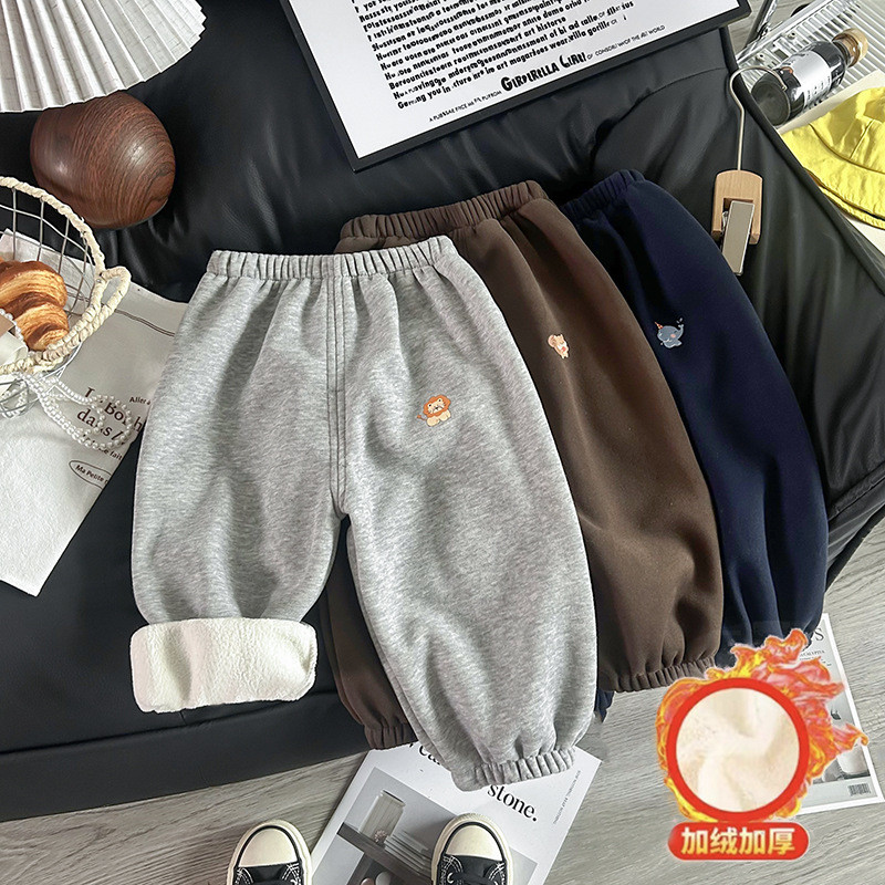 Children Children Fleece-Fleece-Fleece Pants Baby