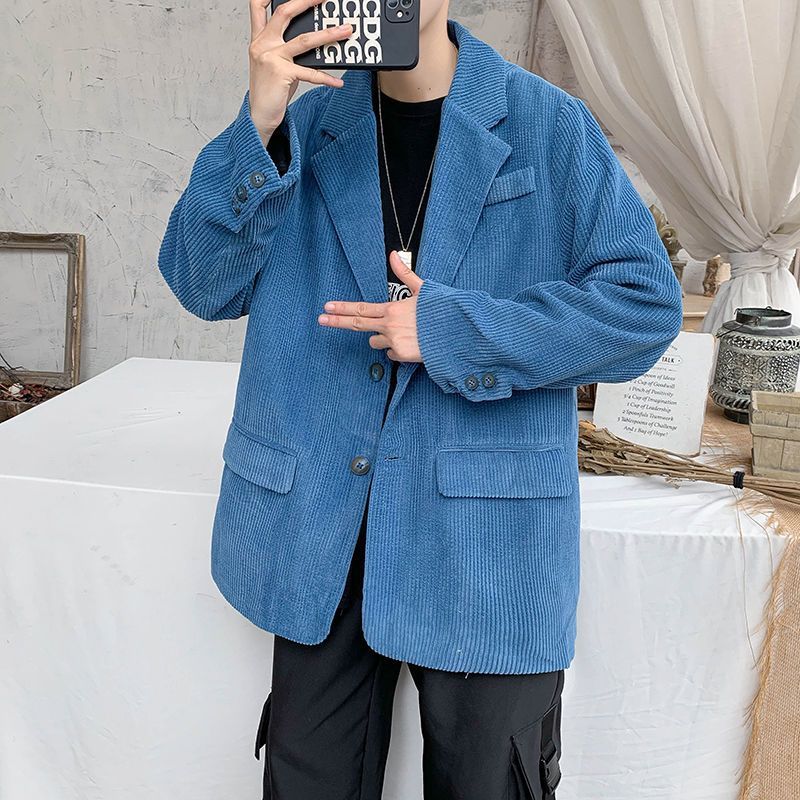 เสื้อสูทผู้ชายสไตล์ฮ่องกง อินเทรนด์สำหรับฤดูใบไม้ผลิและฤดูใบไม้ร่วง - รูปที่ 2