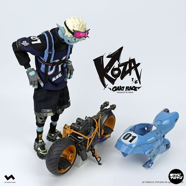 [TYCTOYS] พร้อมสต็อก JT STUDIO GAKI RACE1KOZA Action Figure 1/6 เล่นอินเทรนด์