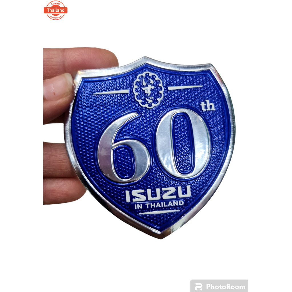 โลโก้ 60 year ISUZU อะไหล่รถจักรยานยนต์