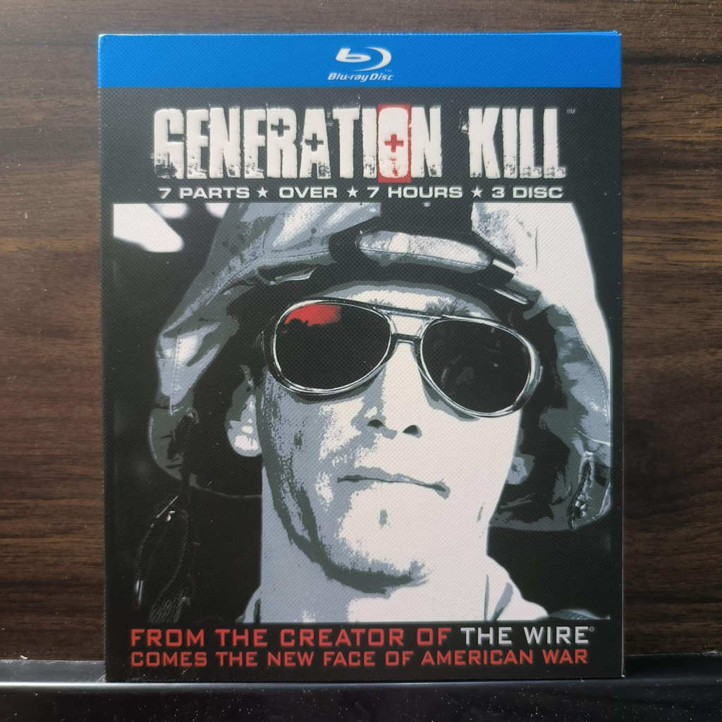 Blu-ray Disc American TV Series Generation Kill (2008) Eng Zh โปรตุเกสสเปนยี่ห้อใหม่ชนิดบรรจุกล่อง 2