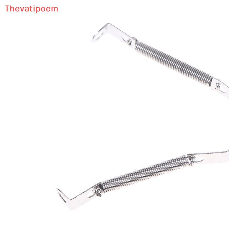 [Thevatipoem] 2 ชิ้น Vintage สูญญากาศหลอดเครื่องขยายเสียงฤดูใบไม้ผลิ Retainer สําหรับ EL84 TR84 KT88