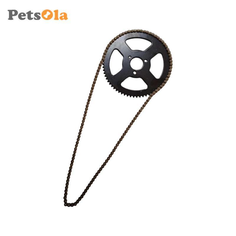 [Koolsoo2] 25H 68T 68 ฟันเฟืองหลัง + โซ่เหมาะสําหรับ 49CC Mini Sports Pocket Bike 2