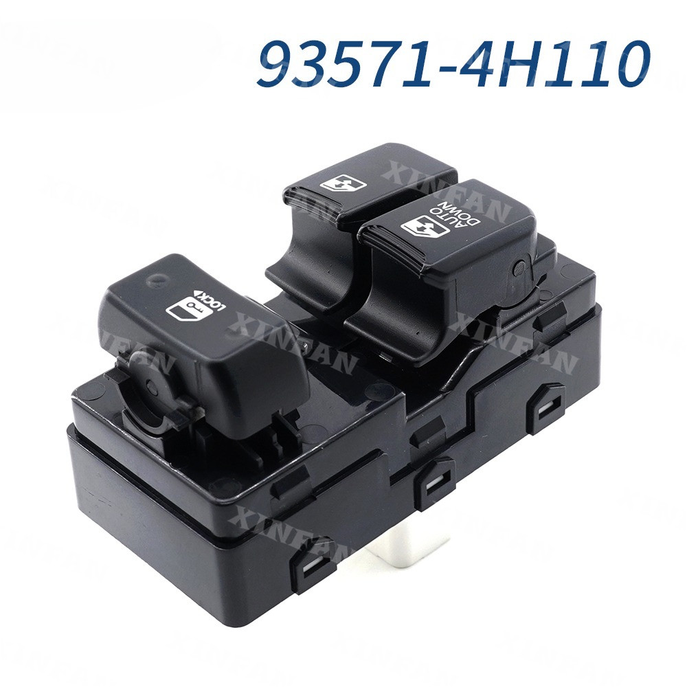 XF NEVOSA สําหรับ 2007-2016 Hyundai H1 Starex I800 Grand IMax 93571-4H110 LHD Auto Power Window สวิท