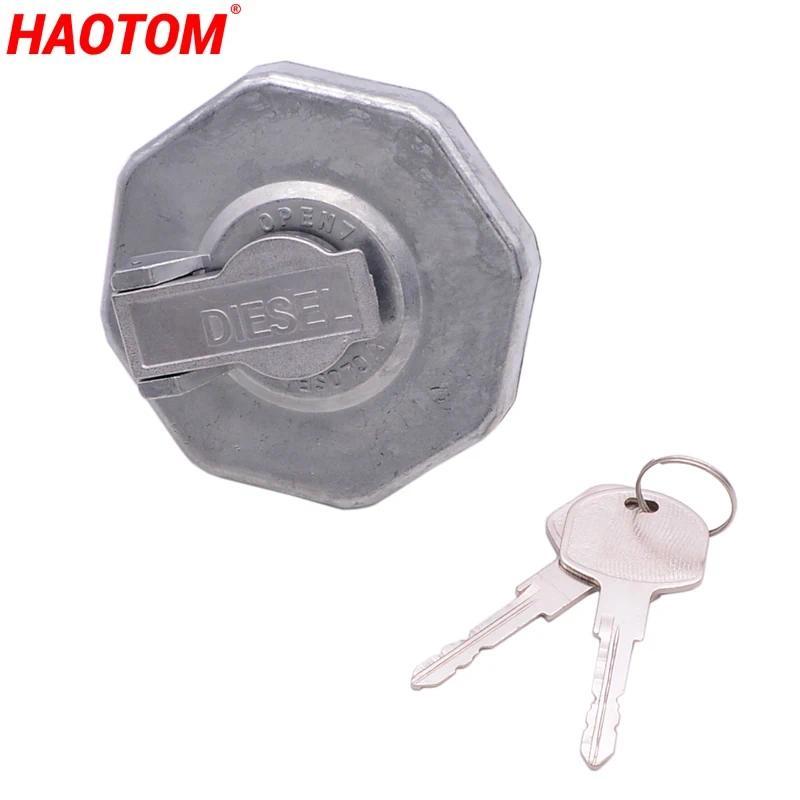 ใหม่ฝาถังน้ํามันพร้อมกุญแจสําหรับ ISUZU ELF NPR NQR75 4HK1 8-98146010-0 8-98088982-0 8981460100 8980