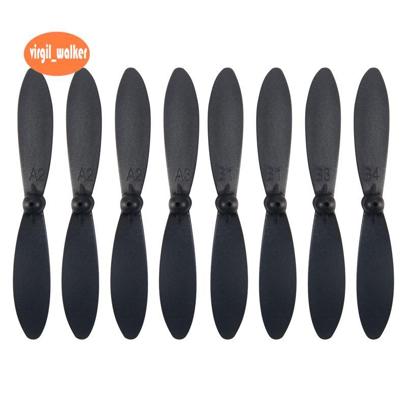 8 ชิ้น CW CCW ใบพัดใบพัดสําหรับ XK A110 A120 A130 A380 RC เครื่องบินอะไหล่
