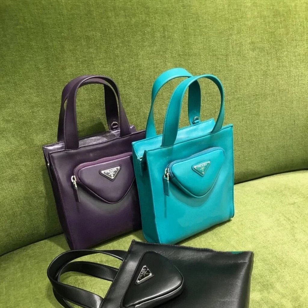 PRADA PRADA กระเป๋าสะพายไหล่ Messenger Bag กระเป๋าสะพายไหล่กระเป๋าผู้หญิง