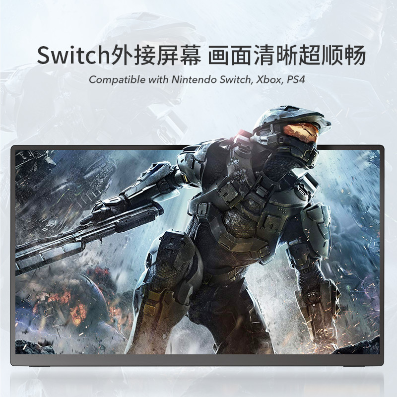 Arzopa52 ซม.สวิทช์จอแสดงผลแบบพกพาโน้ตบุ๊คหน้าจอขยายคอมพิวเตอร์ภายนอก 4K Touch Vice