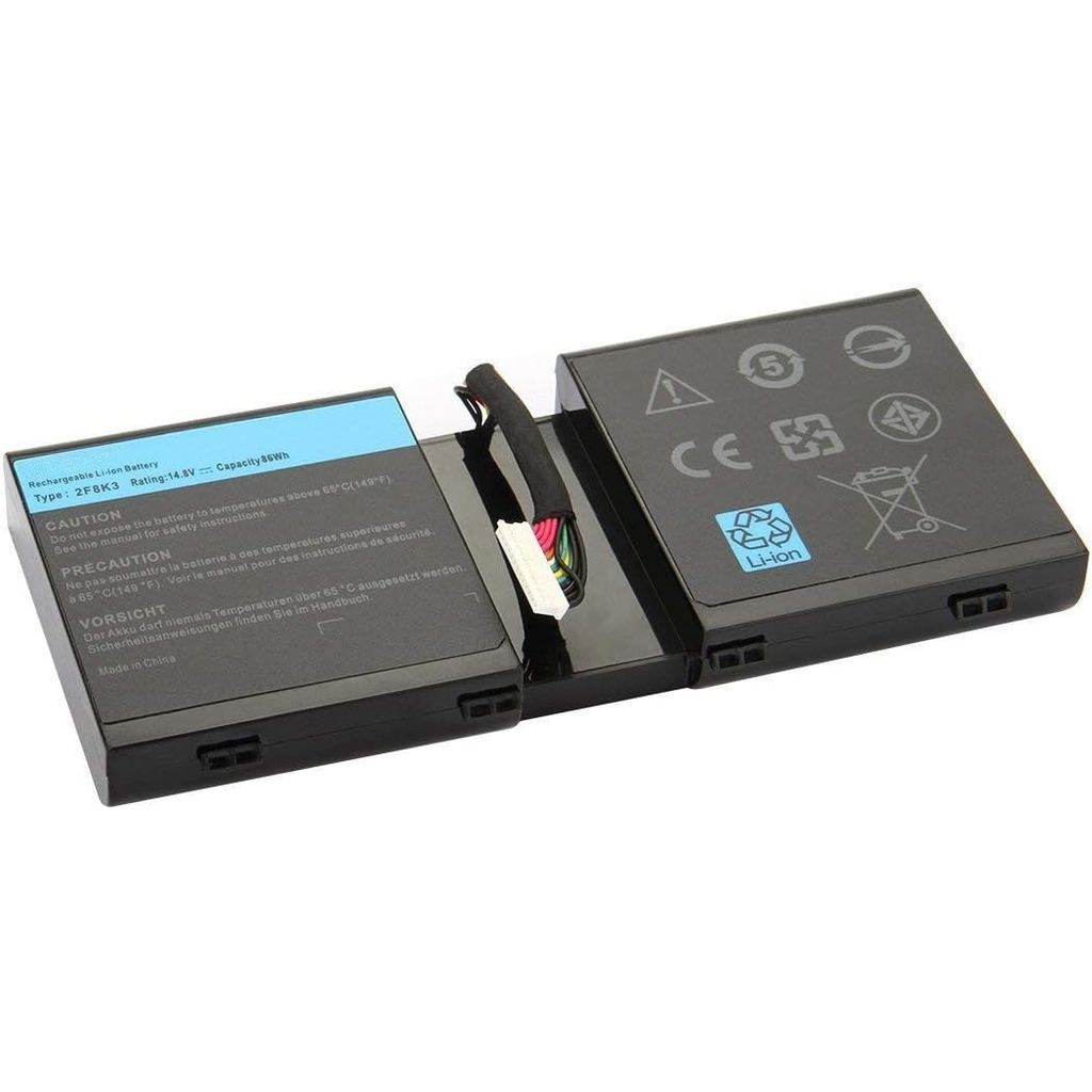 2F8K3 02F8K3 KJ2PX 0KJ2PX G33TT 0G33TT 0NU209 4551-BBCB แล็ปท็อปเปลี่ยนแบตเตอรี่สําหรับ Dell Alienwa