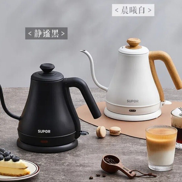 Supor Swan Neck Kettle Spout Electric Kettle Art Kettle Household Kettle Small Automatic Tea Maker F