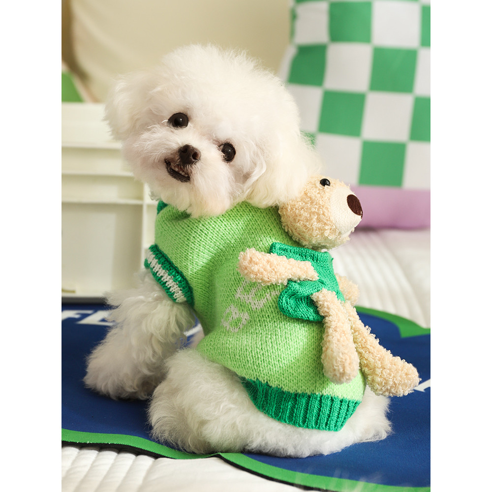 Puppy Winter Warm Bears PomAmerican Dog Clothesdd168.th20251026114413