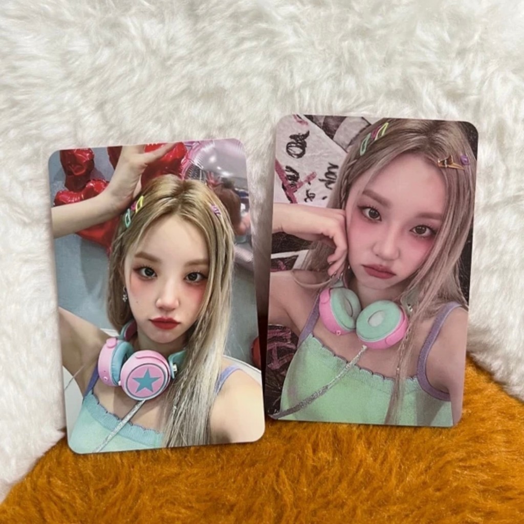พร้อมส่ง Photocard kms3 Dopamine Qi Song Yuqi kms3.0 Qi Song Yuqi Dopamine Photocard