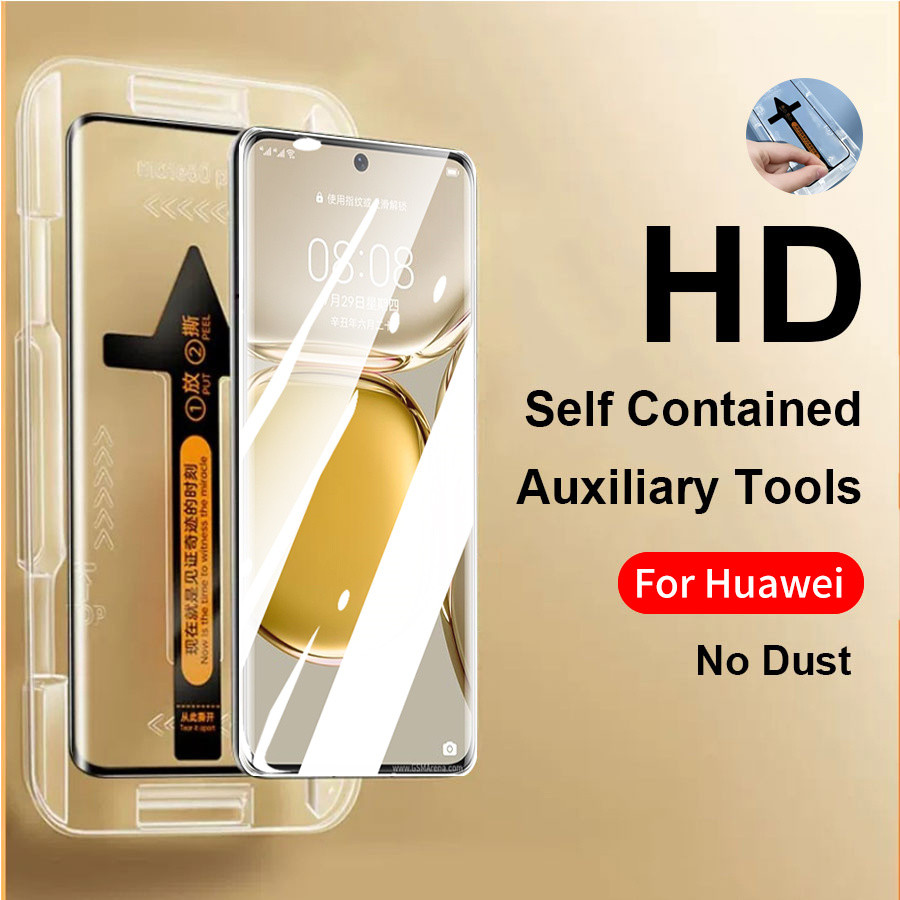 ฟิล์มกระจกนิรภัยกันรอยหน้าจอ แบบใส กันแสงสีฟ้า สําหรับ Huawei Pura 80 Ultra 70 P60 Art P50 P40 P30 Pro Mate 50 Pro 40 30 20 Pro Nova 13 13i 11 10 Pro 10 se Honor Magic 7 6 5 4 400 200 90 70 X9 X9A X9B X9C X8C