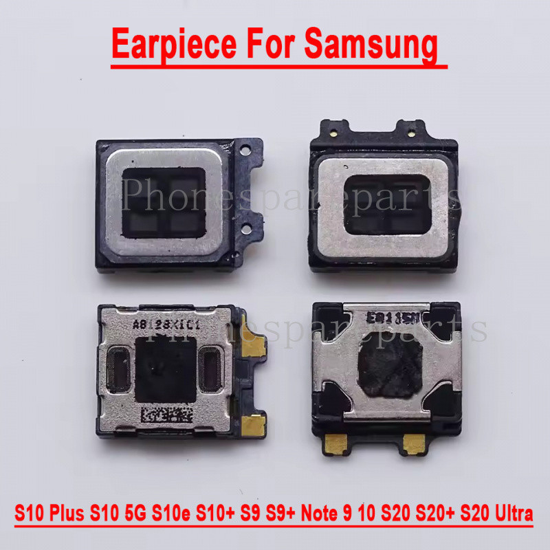 1 ชิ้นหูฟังหูฟังลําโพงเสียงสําหรับ Samsung S10 Plus S10 5G S10e S10+ S9 S9 + หมายเหตุ 9 10 S20 S20 + S20 Ultra