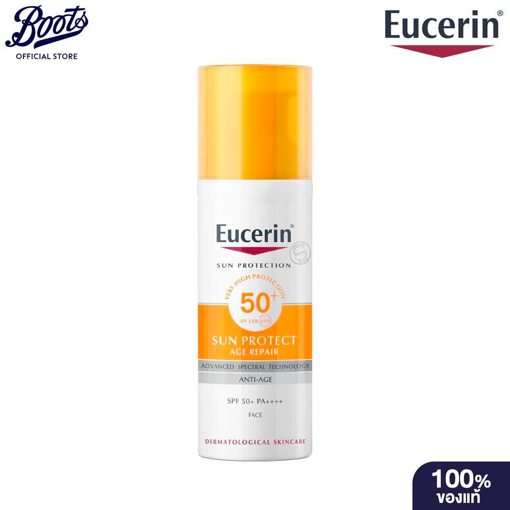 Eucerin Sun Anti-Aging Spf 50+ 50 ML ยูเซอริน ซัน เอจ รีแพร์