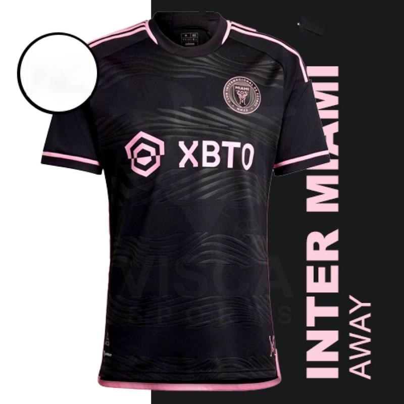 เสื้อแข่ง Inter Miami 2023/24 เวอร์ชันผู้เล่น ขนาดสี-เอ็กซ์ลั�จ์ มีตัวเลือกเขียนชื่อเอง