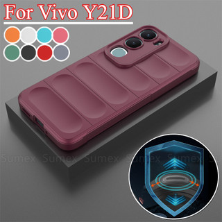 ซิลิโคนนุ่มสําหรับ Vivo Y21d Y31 5G 2025 ธรรมดากันกระแทก TPU เคสโทรศัพท์ hp VivoY21d VivoY31 Vevo Y21 DY 21d 4G สีทึบเลนส์กล้องป้องกันปกหลัง