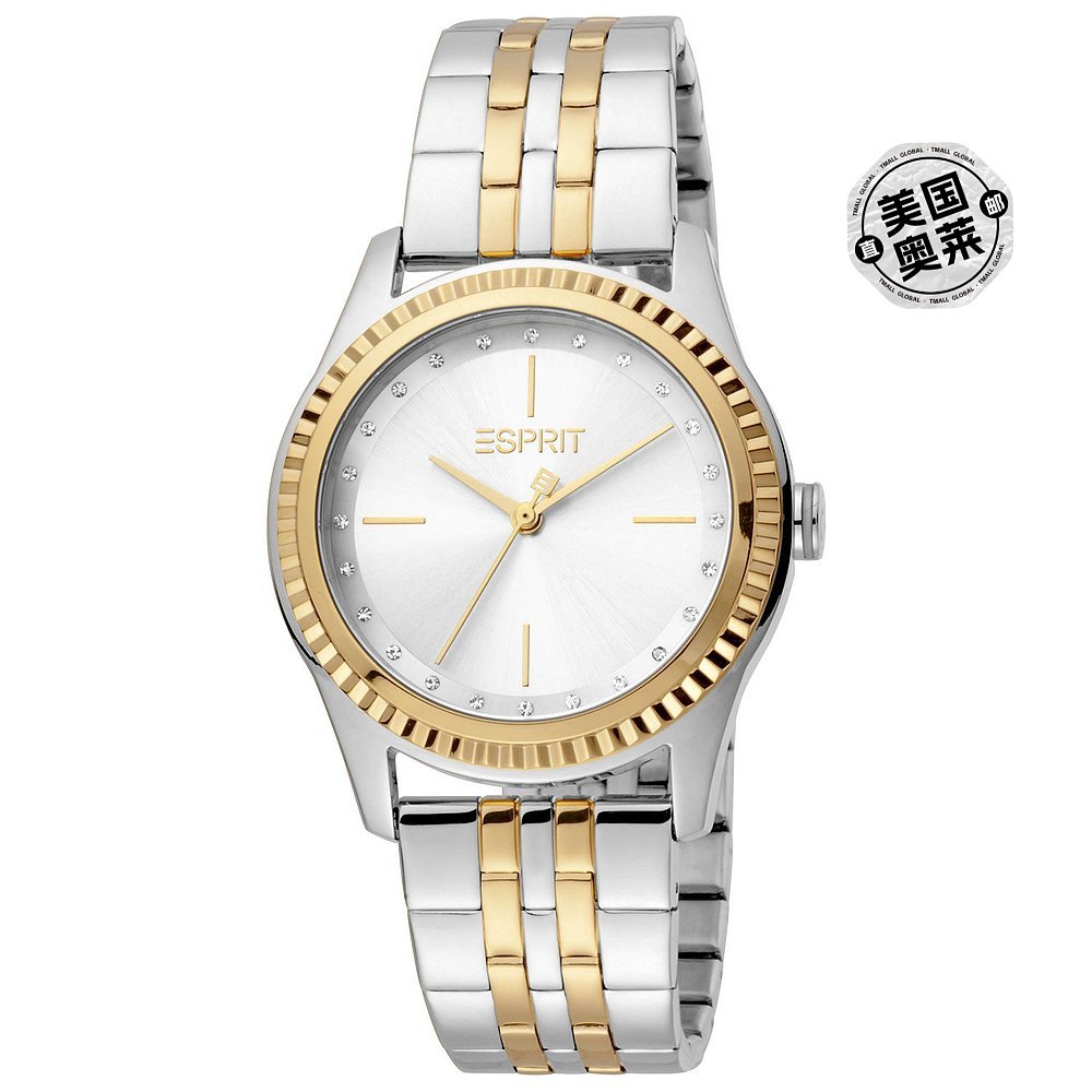 Esprit Women นาฬิกาผู้หญิง - สองสี 美国奥莱 直发