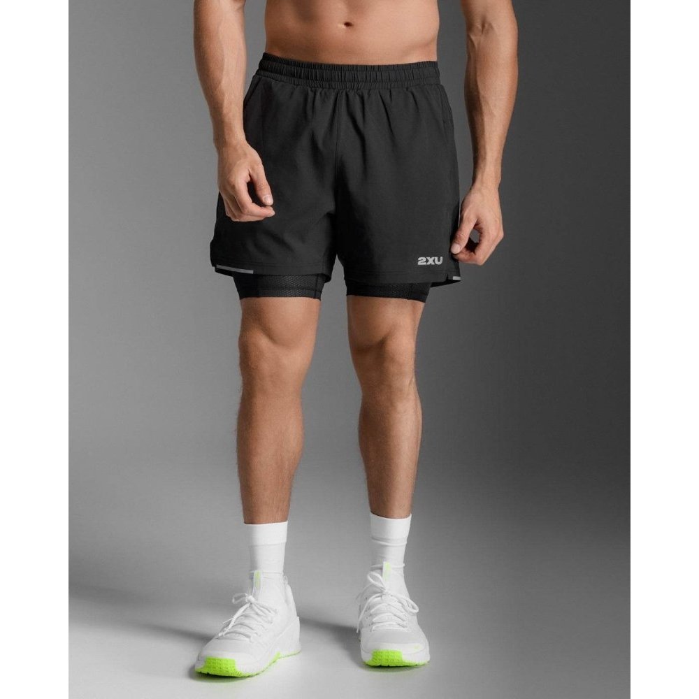 2XU-AERO MESH 2-IN-1 5 INCH SHORT Men