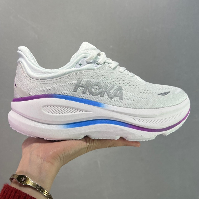 รองเท้าวิ่ง Hoka Bondi 9 และ Hoka Bondi 8 สำหรับผู้ชายและผู้หญิง