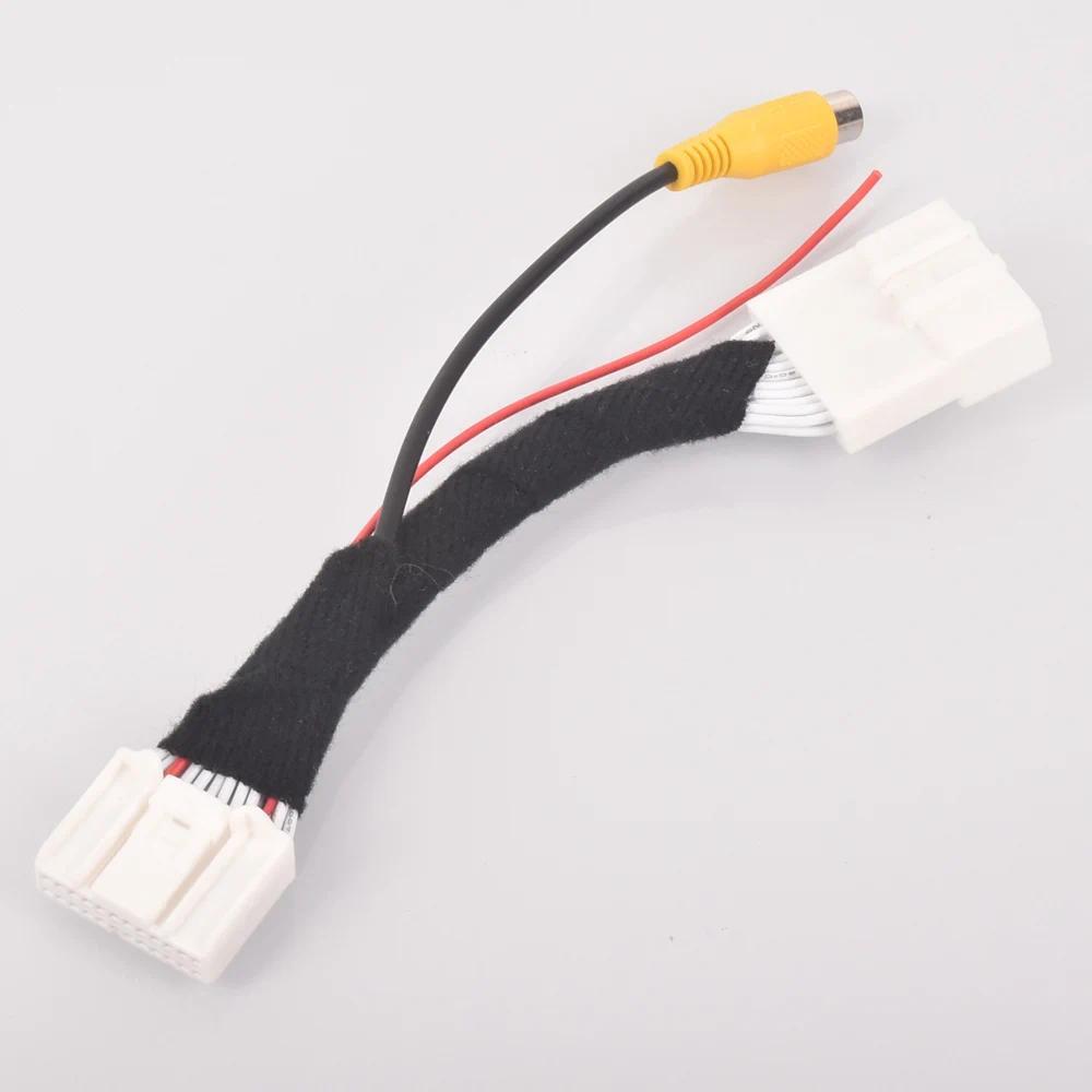 ระบบนําทางรถยนต์ย้อนกลับกล้องมองหลังสายเคเบิลอะแดปเตอร์สําหรับ Renault Stepway Vivaro Dacia Sandero 