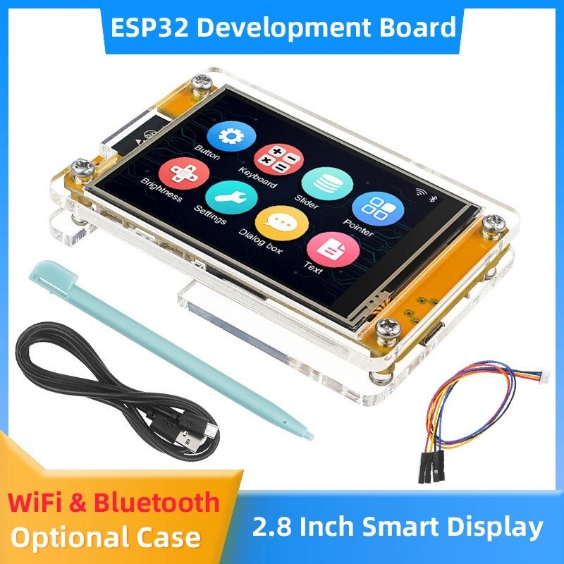 2.8 inch ESP32 LCD TFT Touch Screen Display Module 2.8" ESP32 WIFI BLE Dual Core Development Board 3