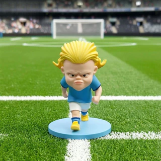 3D พิมพ์ Q-version Messi Ronaldo ประณีตเดสก์ท็อปเครื่องประดับแฟชั่นหุ่น