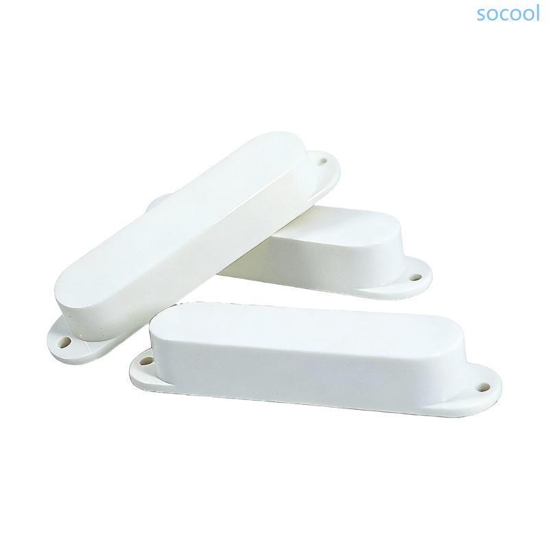 Soc* กีตาร์คอ Pickup ฝาครอบพลาสติกกีตาร์ไฟฟ้าคอ Pickup Shell ABS Texture
