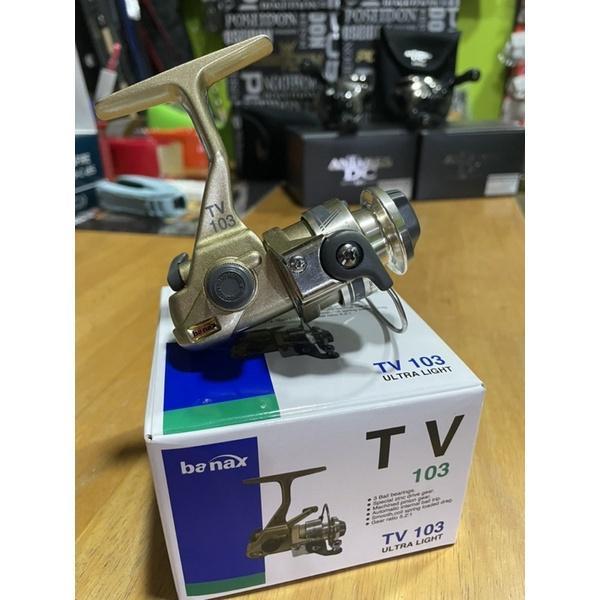 【ส่วนลด】รอกสปิ๋วตัวเล็กในตำนาน กลับมาแล้ว   #banax_TV103_ULTRA_LIGHT 3BB รอบ 5.2:1