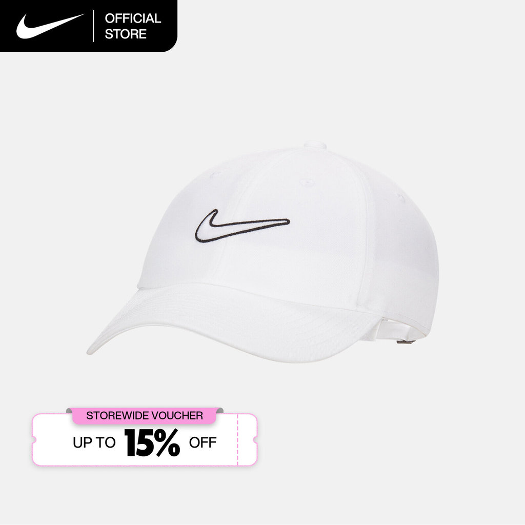 Nike Club Unstructured Swoosh Cap - White [FB5369-100]