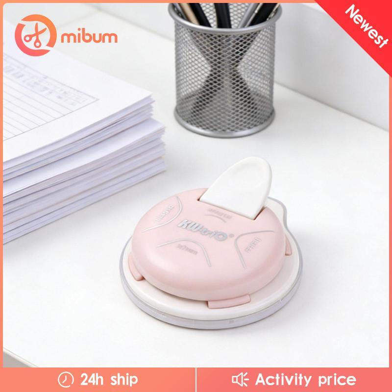 [Mibum] 4 in 1 Corner Punch Corner Rounder Punch สําหรับสมุดทําภาพกระดาษ