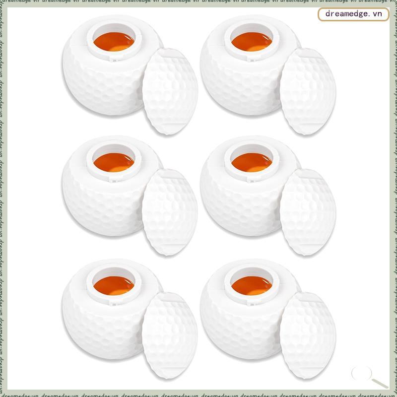 [dreamedge] Golf Ball Shot Glasses 1.5 Oz Golf Ball Shot Glasses Shot Glasses พร้อมฝาปิด สร้างทําควา