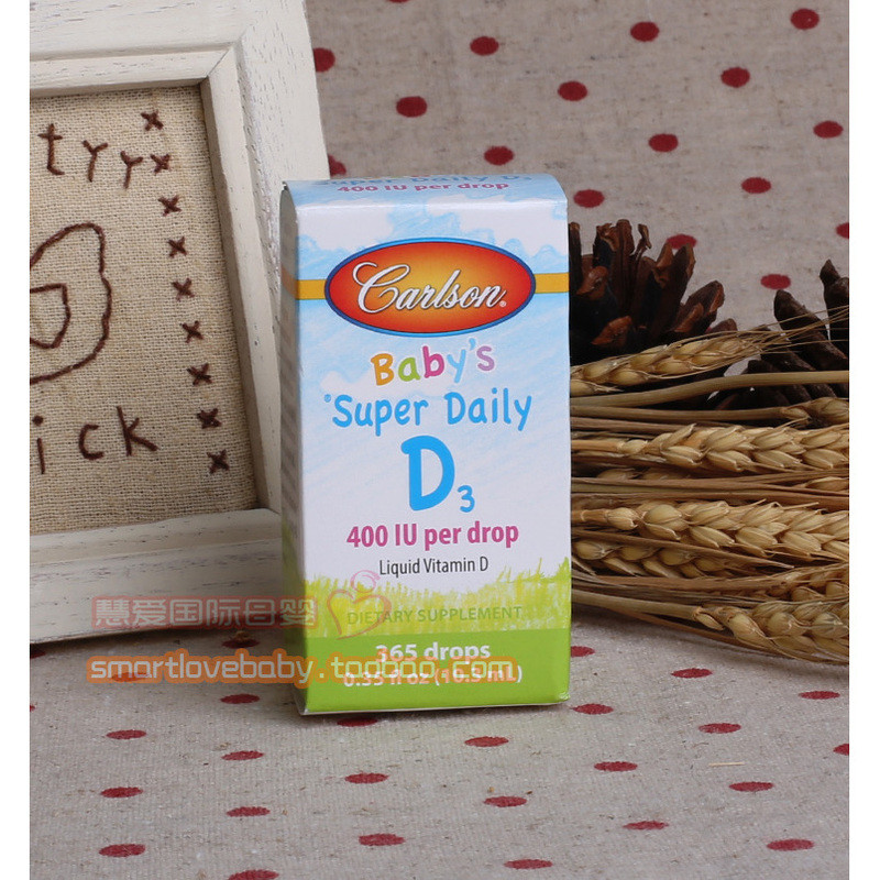 现货 Beauty Carlson Labs卡尔森儿童幼儿D3维 生素D400IU补ปริศนา7.6.1