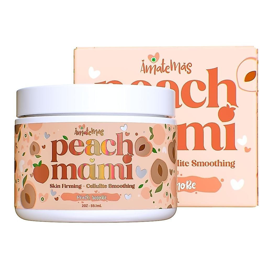 AmatemasPeachMamiFirmingBodyCream-HydratingSaggyTighteningCreamandAntiCelluliteLotionforLegs,ต้นขา,ส