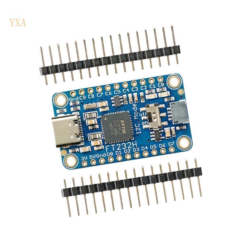 YXA USB C FT232H GPIO และ I2C บอร์ดสําหรับโครงการฮาร์ดแวร์ขนาดเล็กใช้