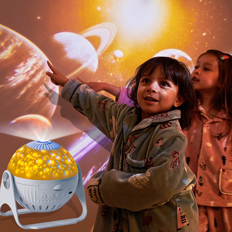 Starry Sky Projection Lamp Creative Rotating Atmosphere Light Starry Sky Projector Starry Sky High-D