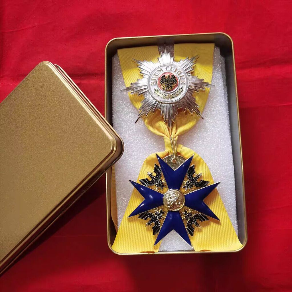 World War II Badge ตราที่ระลึก Replica Prussia Black Hawk Star Medal
