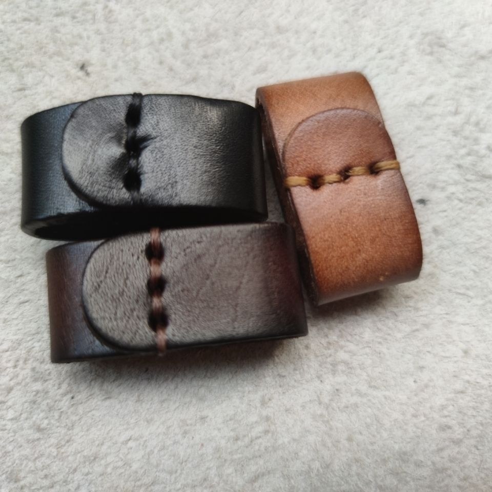 High-End ของแท้หนังแหวน Fixing เข็มขัดแหวนเข็มขัดทนทานแหวนแฟชั่นรถ Line Buckle เข็มขัดอุปกรณ์เสริม P