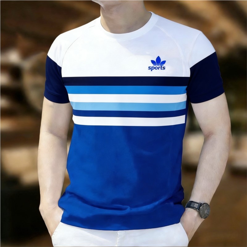 ฤดูร้อน Gym Dri Fit เสื้อยืดสําหรับผู้ชาย Colourful Running Tshirts สําหรับผู้ชาย Casual Comforts กี