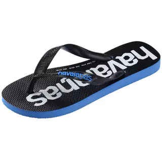 HAVAIANAS รองเท้าแตะ Top Logomania 2 Flip Flop BRILLIANT BLUE 414574135043U_F5BLXX