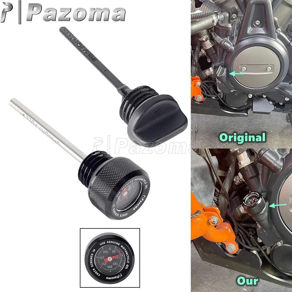 PAEngine Oil Plug Gauge Motorcycle Oil Temperature Dipstick For Harley Pan America 1250 RA1250 RA125