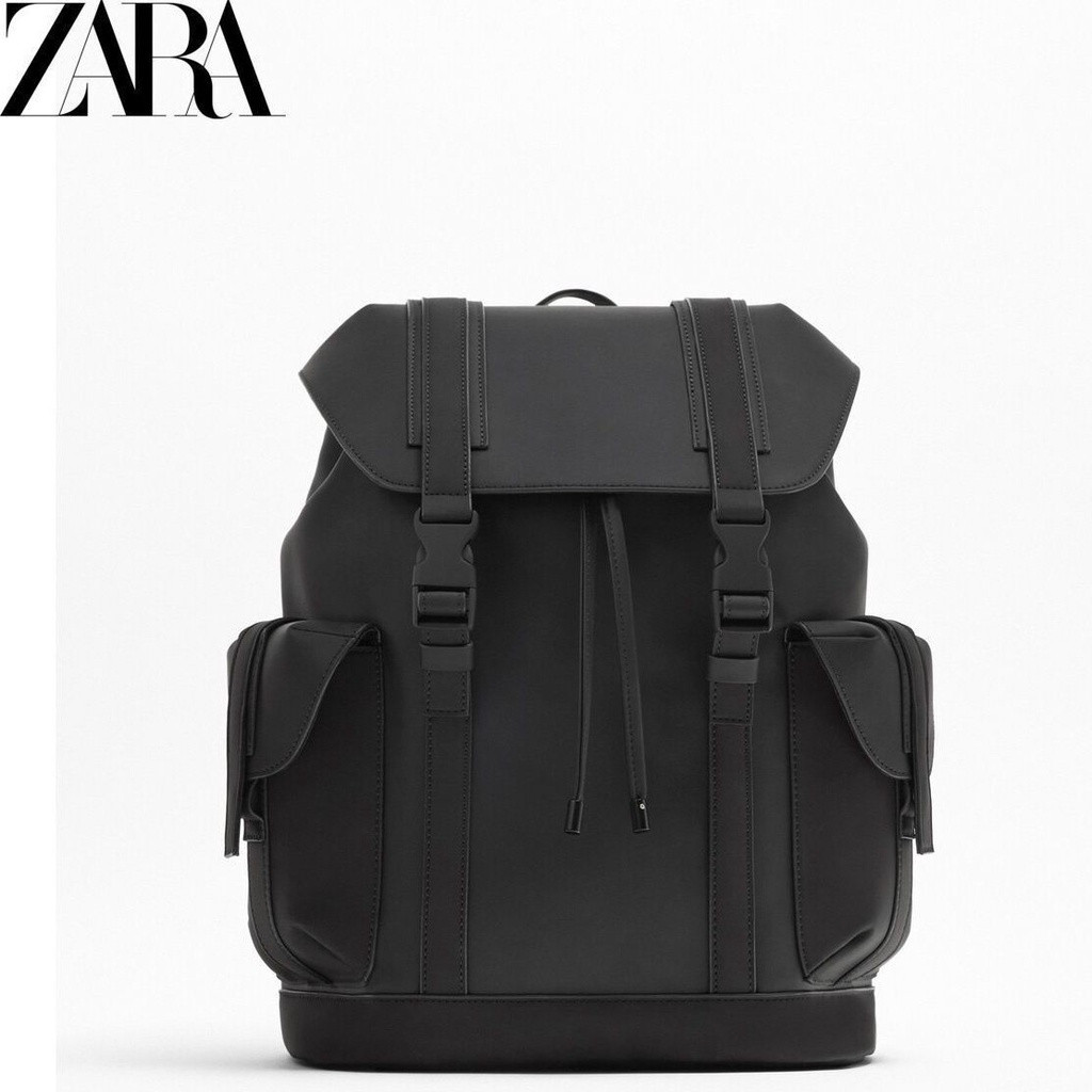 ZARA กระเป๋า ซาร่า ใหม่กระเป๋าผู้ชายผู้ชายกระเป๋าเป้สะพายหลังอเนกประสงค์กาว สํารวจ เป้สะพายหลังธุรกิ